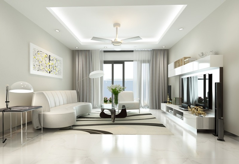 thiết kế nội thất phòng khách