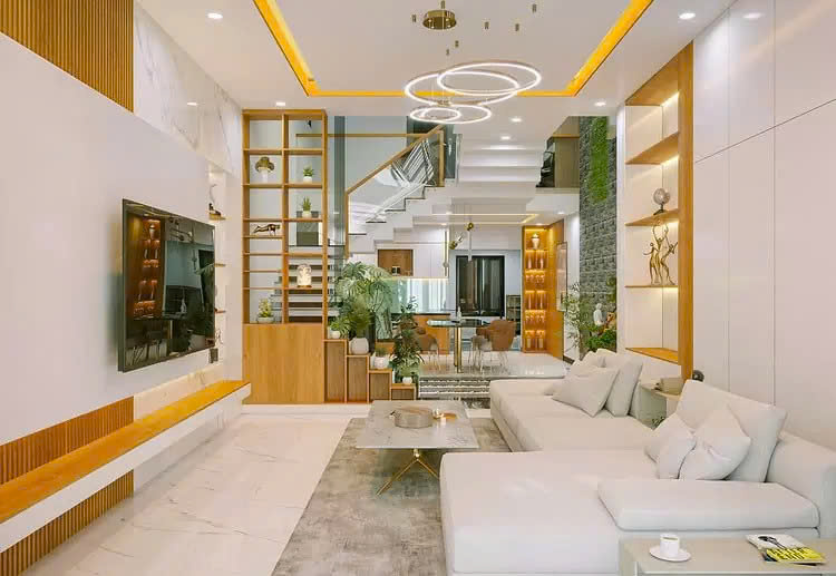 thiết kế nội thất phòng khách