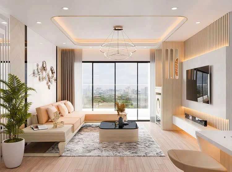 thiết kế nội thất phòng khách