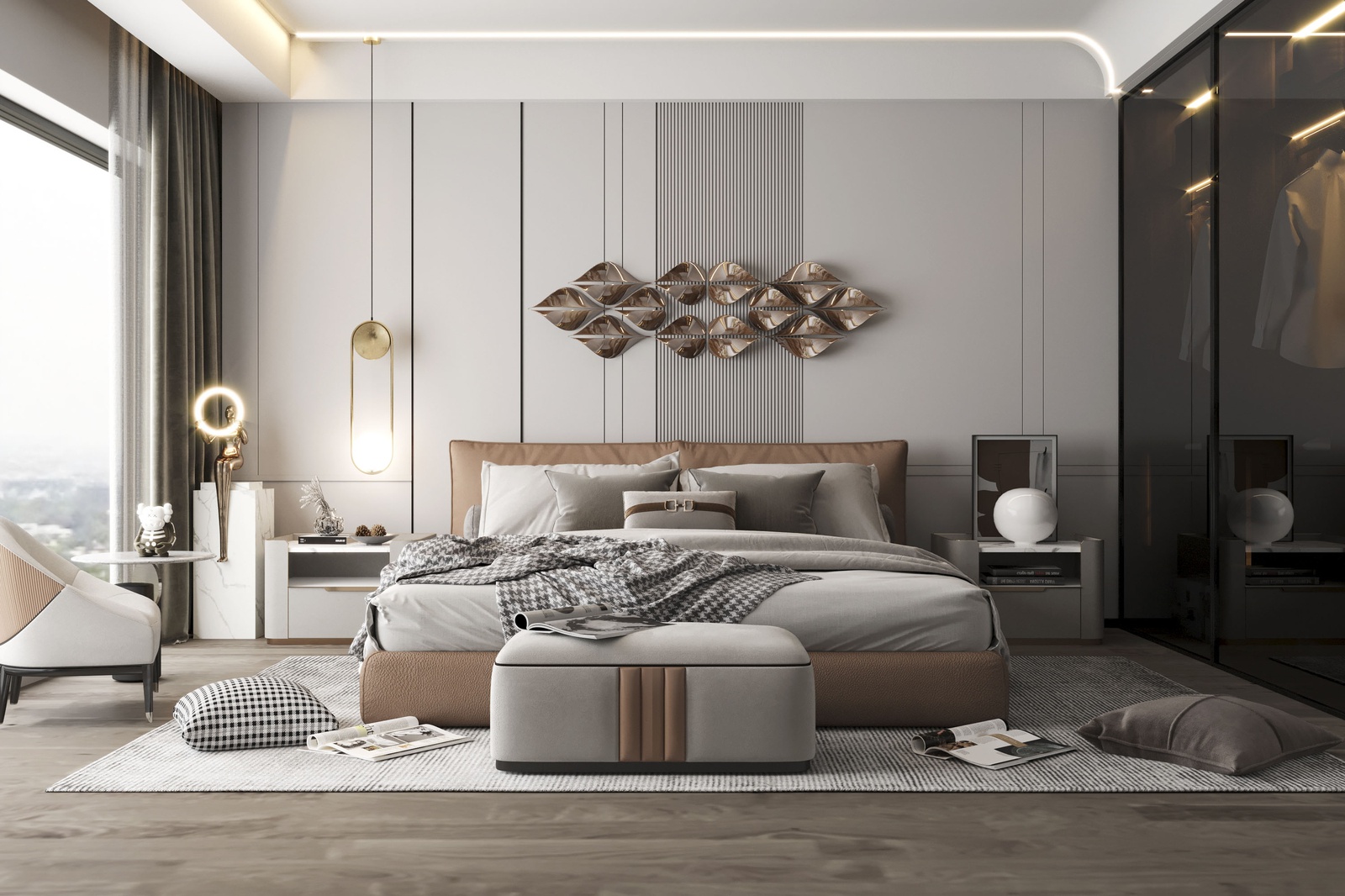 thiết kế nội thất phòng ngủ