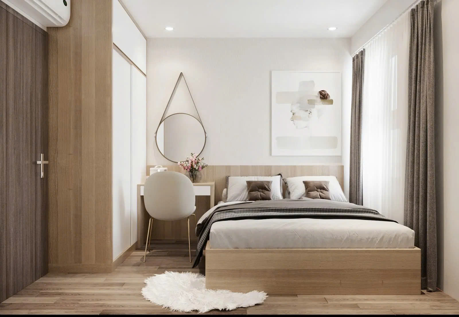 thiết kế nội thất phòng ngủ