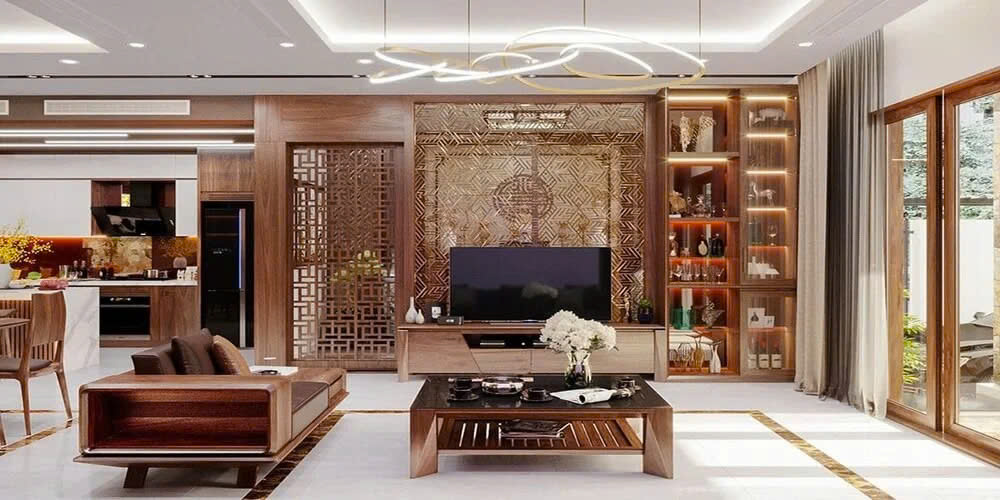 trang trí phòng khách